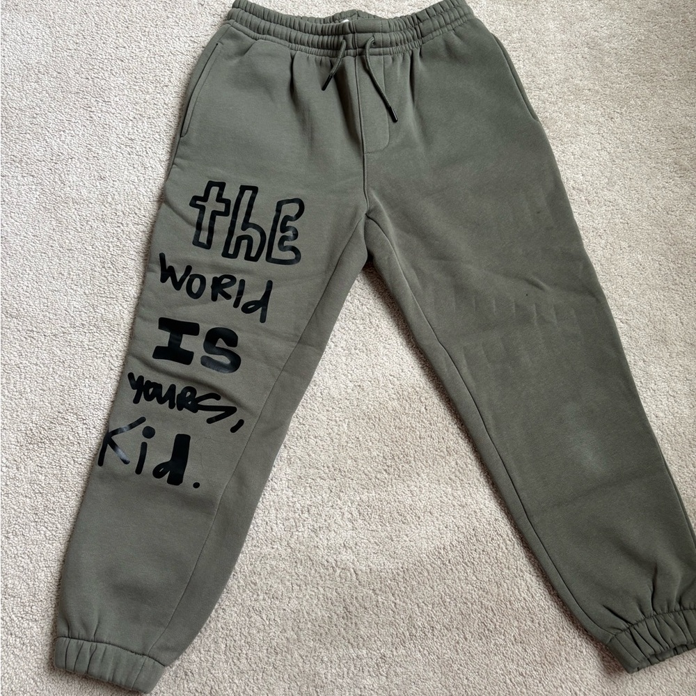 Space age sweat pants